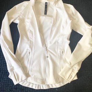 Fitted athletic jacket size small